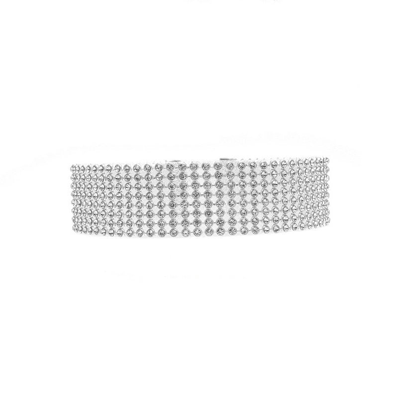 Choker met Strass-steentjes – Elegante Halsketting