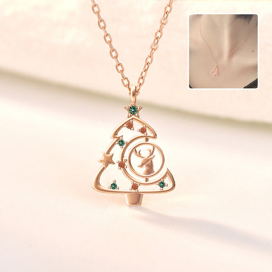 Elegant Christmas Tree Pendant