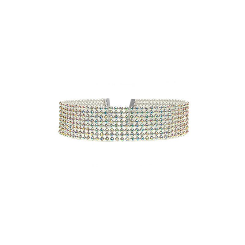 Tour de cou avec strass – Collier élégant