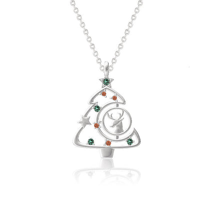 Elegant Christmas Tree Pendant