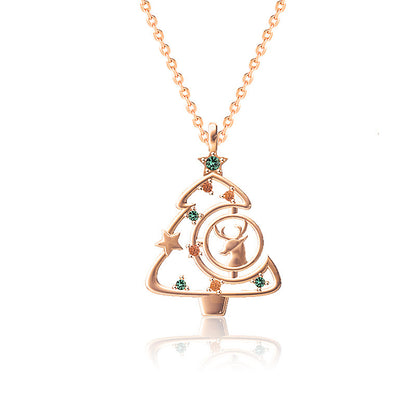 Elegant Christmas Tree Pendant