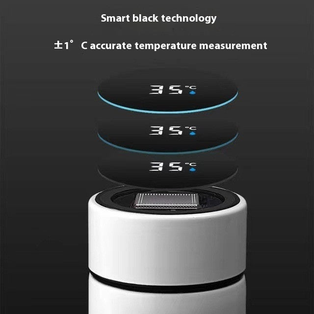 Smart Thermos Flask with Temperature Display