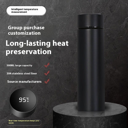 Smart Thermos Flask with Temperature Display