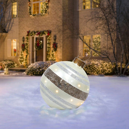 Large Inflatable Christmas Balls Outdoor