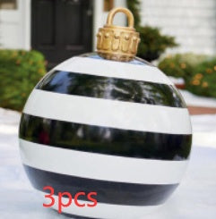 Large Inflatable Christmas Balls Outdoor