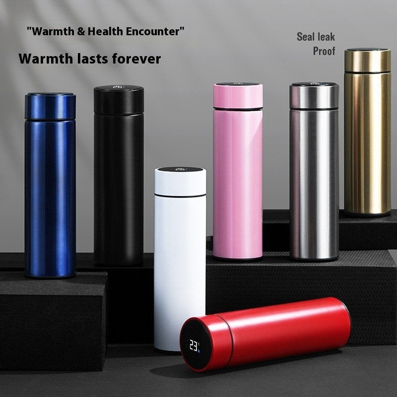 Smart Thermos Flask with Temperature Display