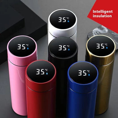 Smart Thermos Flask with Temperature Display