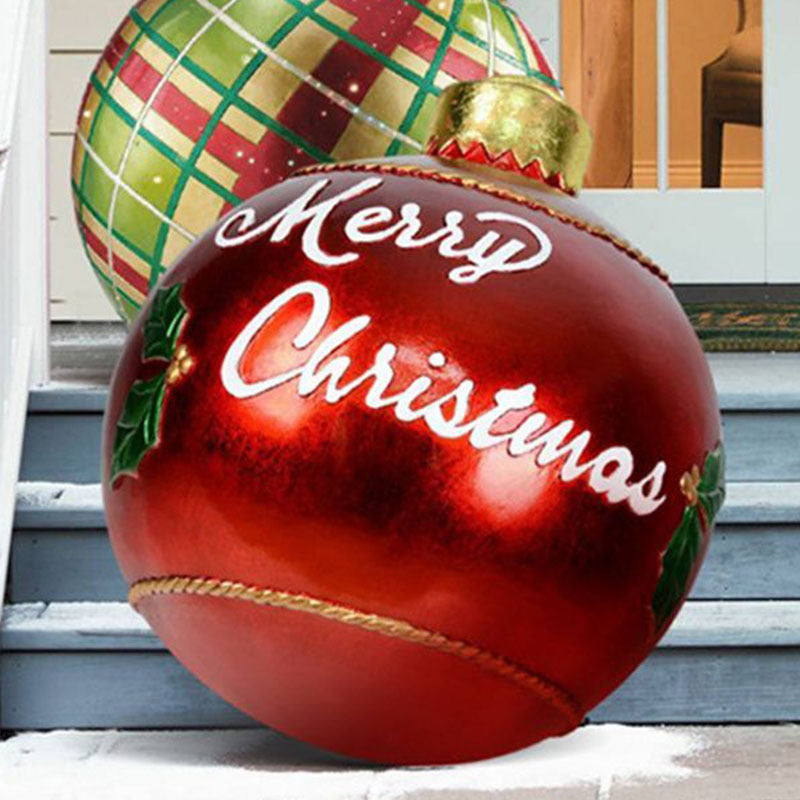 Large Inflatable Christmas Balls Outdoor