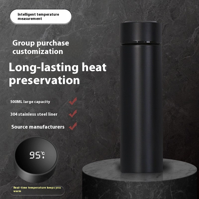 Smart Thermos Flask with Temperature Display